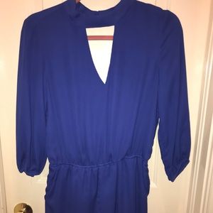 Blue romper